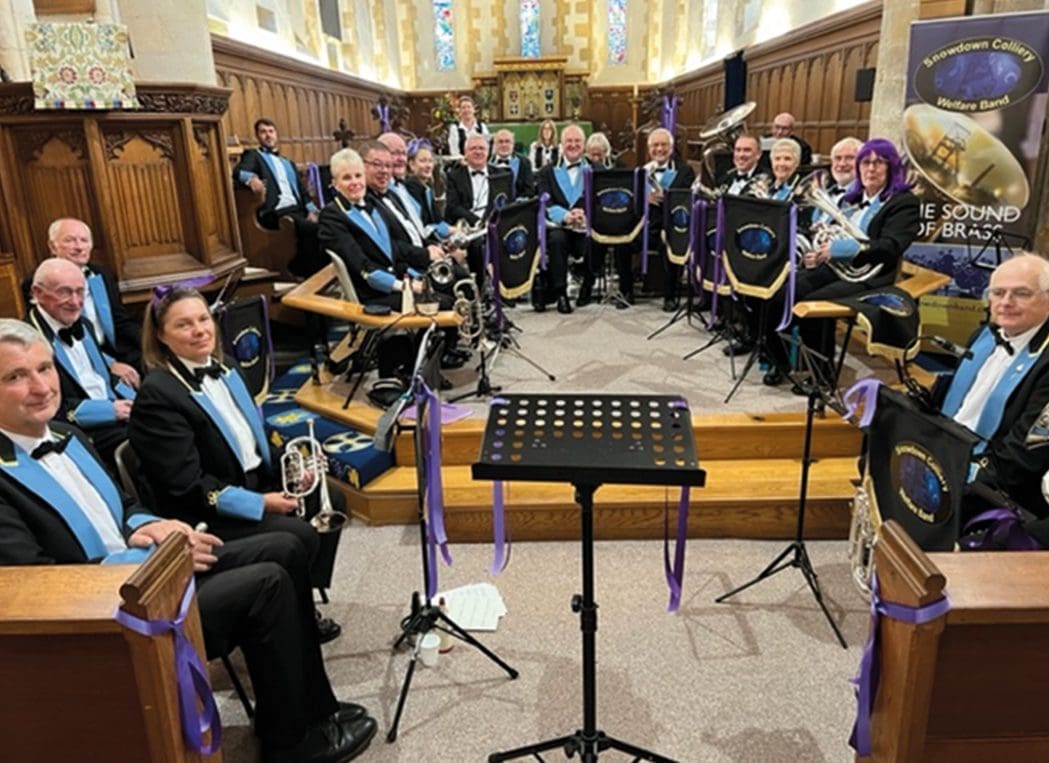 The fabulous kindness of the Snowdown Colliery Welfare Brass Band