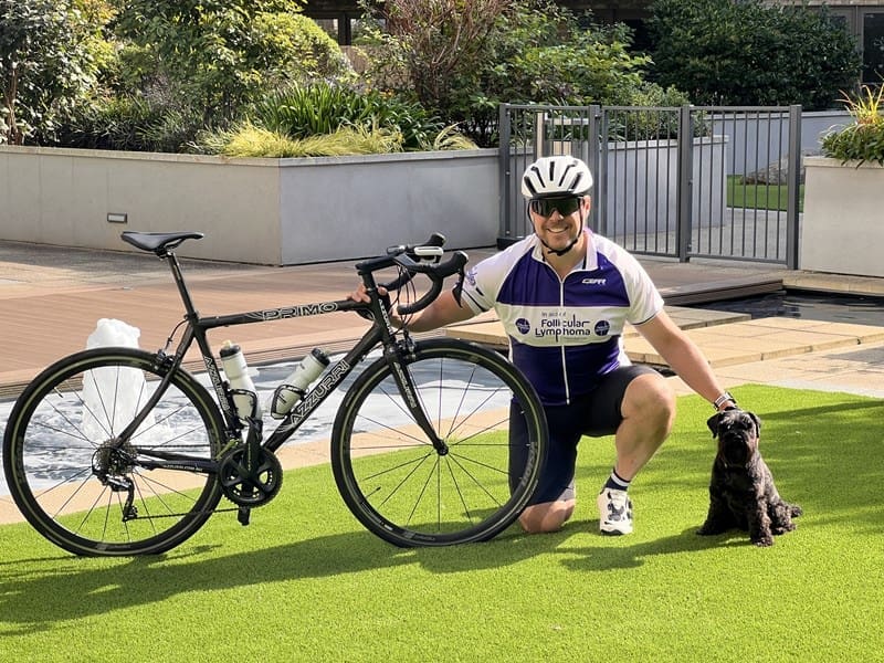 Baker with his Dog