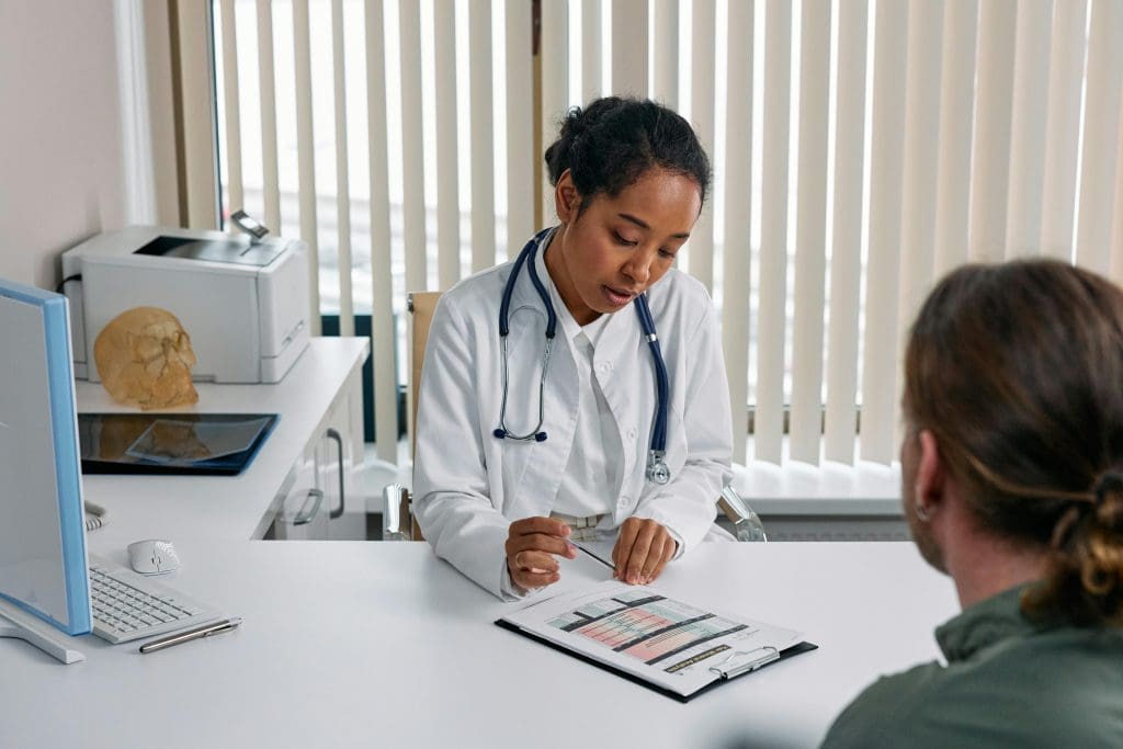 doctor and patient