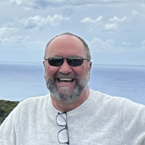 Steve Mann living with follicular lymphoma