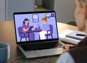 Person newly diagnosed with follicular lymphoma uses the FLF newly diagnosed hub for information